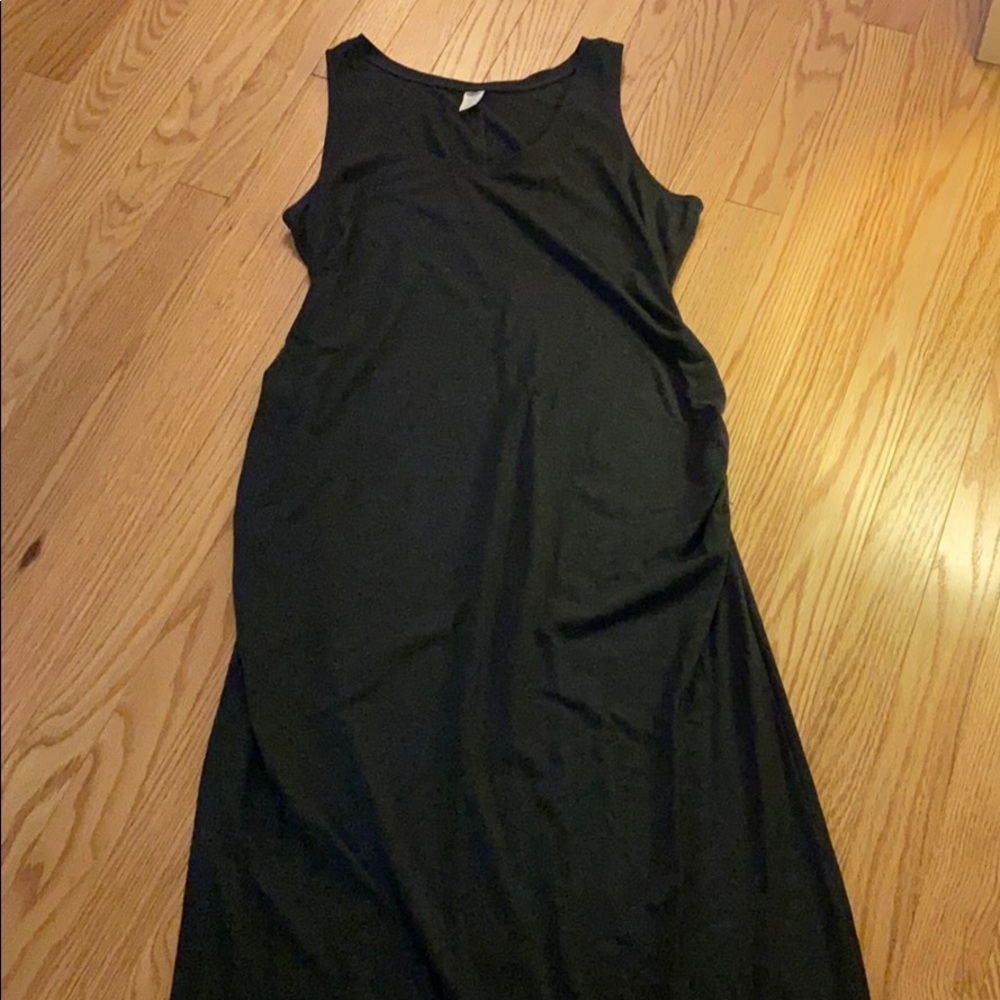 Maternity dark gray old navy dress